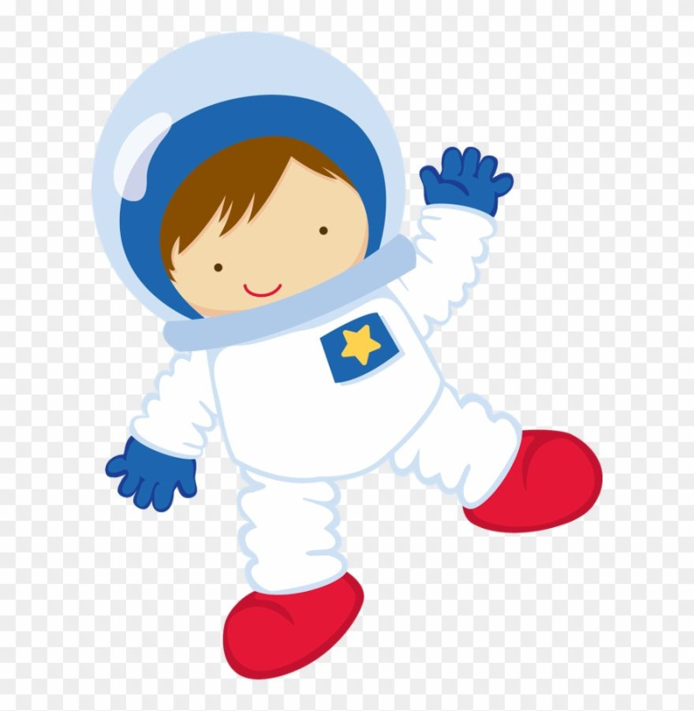 Космонавт на прозрачном фоне