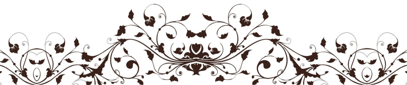 Растительным орнамент коричневый