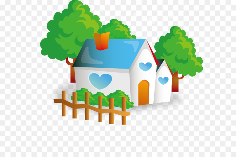 Дом мультяшный