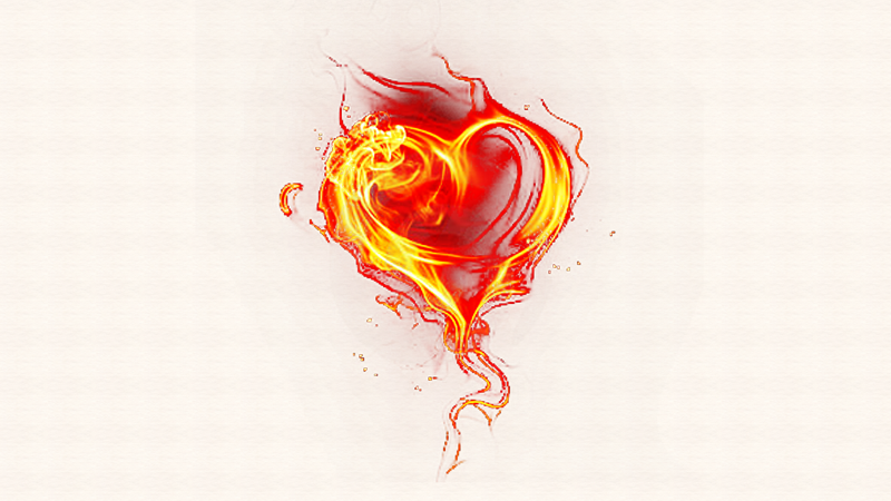 Сердце в огне