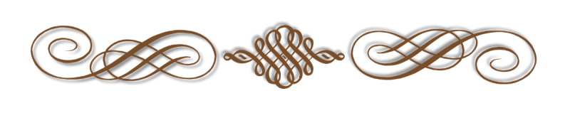 Красивая линия коричневая