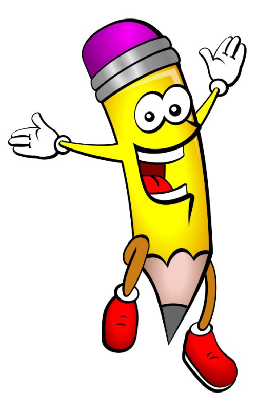 Карандаш на прозрачном фоне