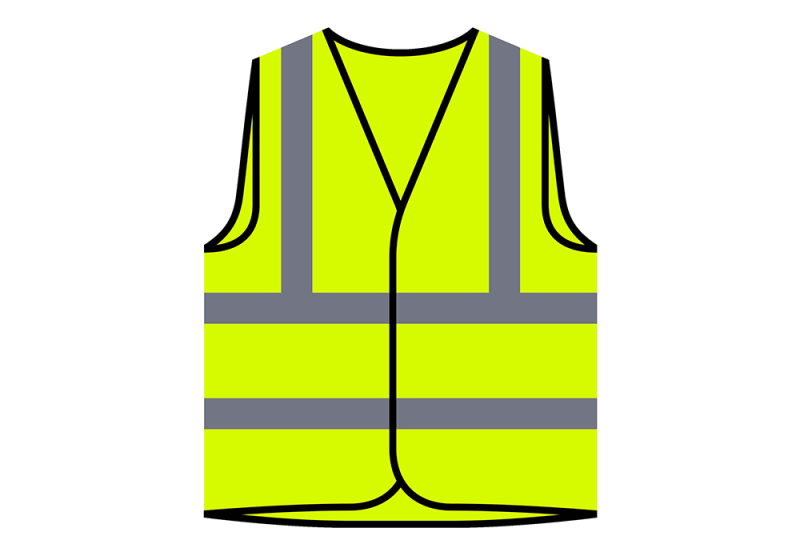 Жилет нарисовать