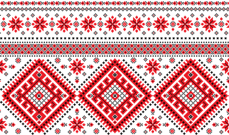Белорусский орнамент Восьмирог