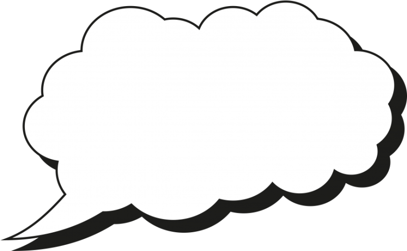 Облачко для надписи