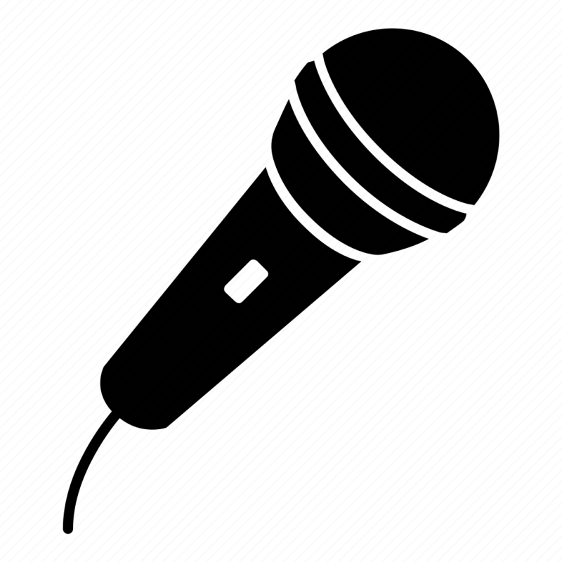 Стилизованный микрофон