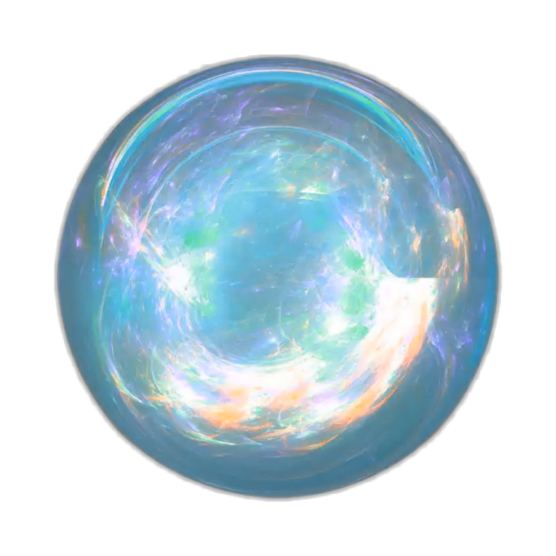 Хрустальный шар фотошоп