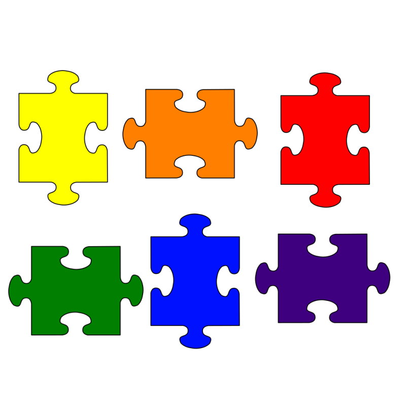 Пазлы "фигуры"