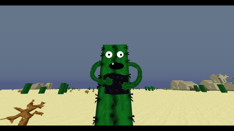 Кактус в Майне постройка