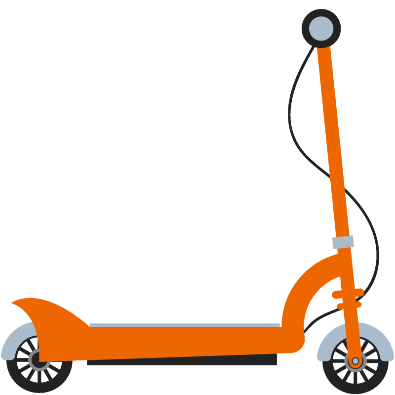 Электросамокаты вектор