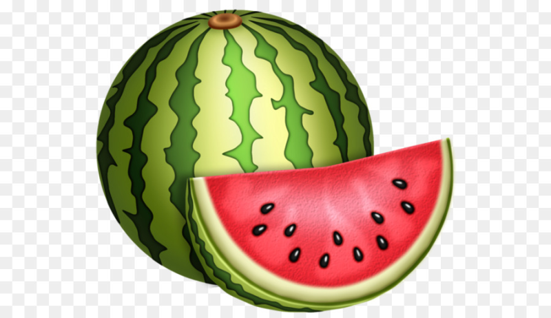 Арбузы мультяшные