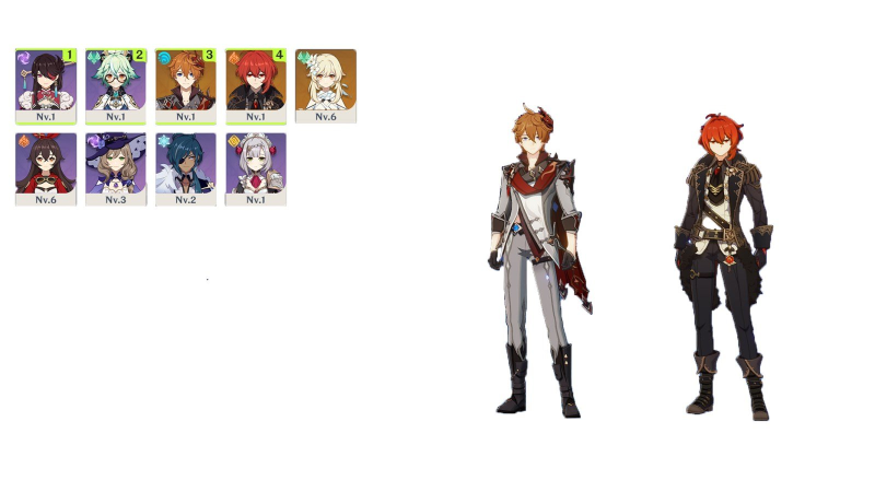 Тарталья Геншин Импакт в полный рост