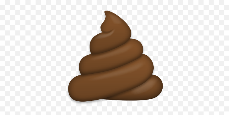 Какашка на прозрачном фоне