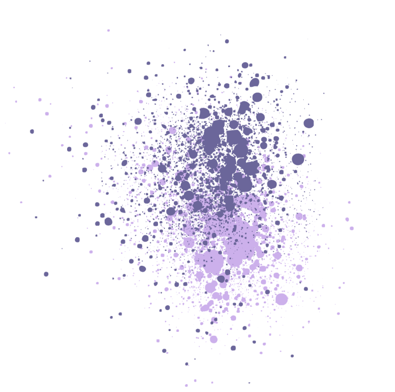 Акварельные брызги