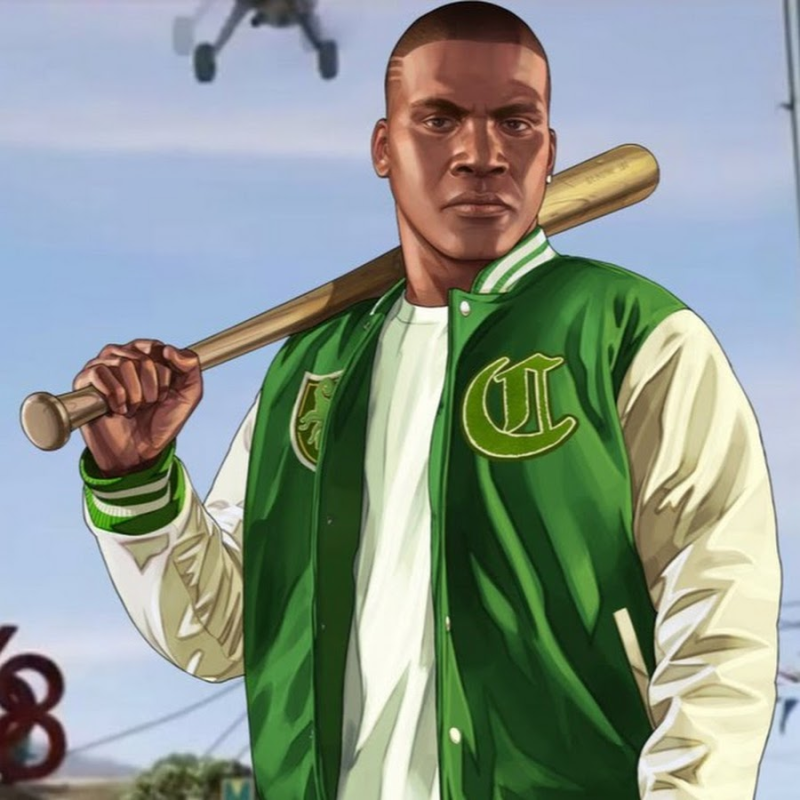 Персонажи ГТА 5 на белом фоне