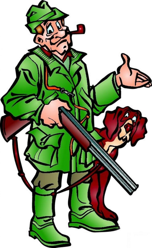 Охотник картинка