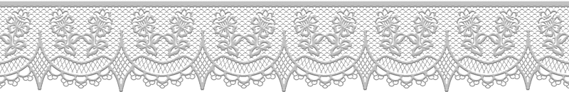 Кружева на прозрачном фоне