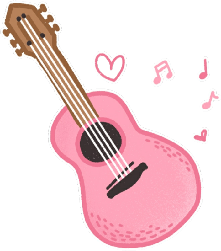 Гитара рисунок