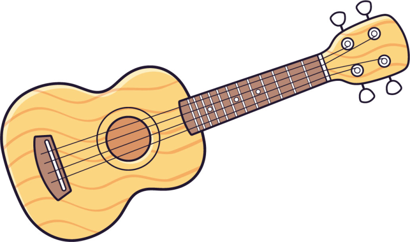 Укулеле мультяшная