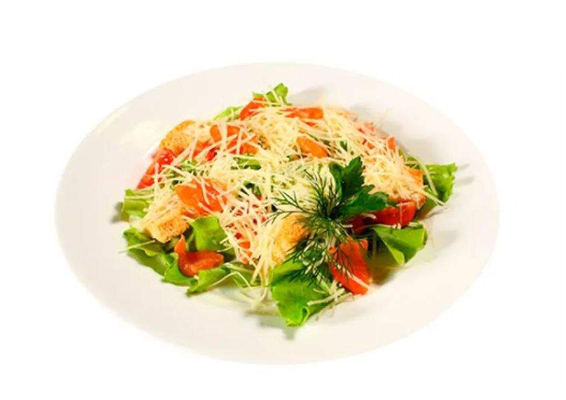 Цезарь с семгой