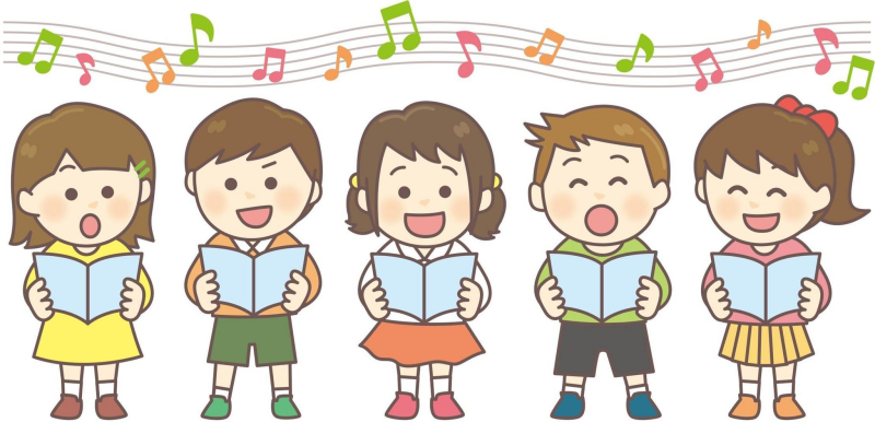 Дети поют в школе