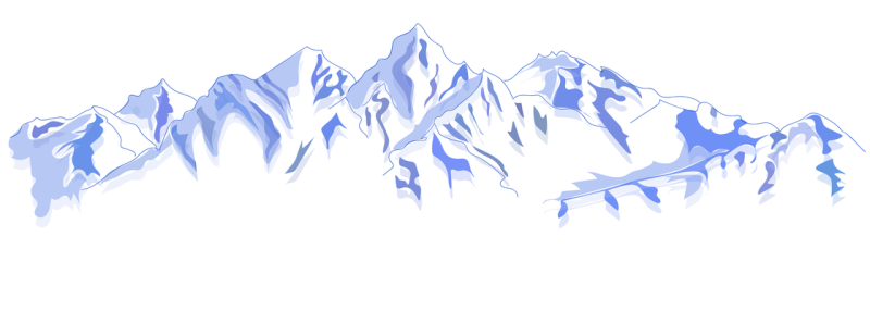 Гора Эверест силуэт