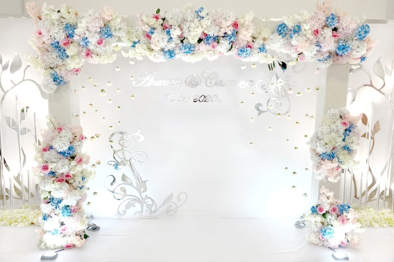 Свадебный фон для фотошопа