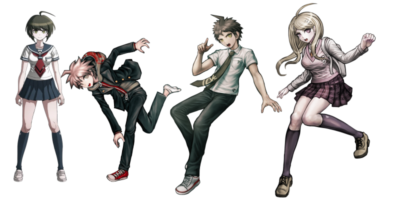 Протагонисты Данганронпы