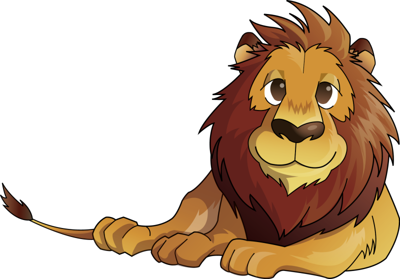 Львенок мультяшный