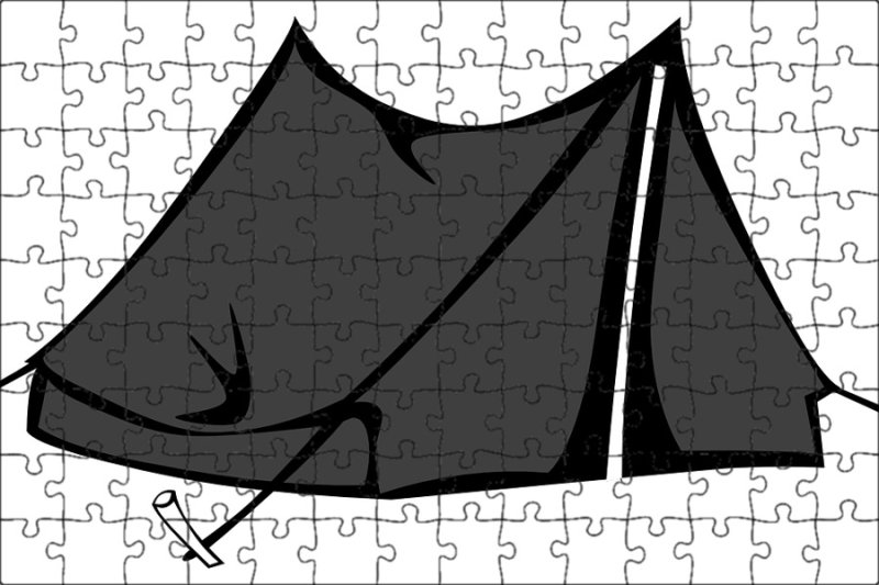 Tent / Tent / – палатка vector