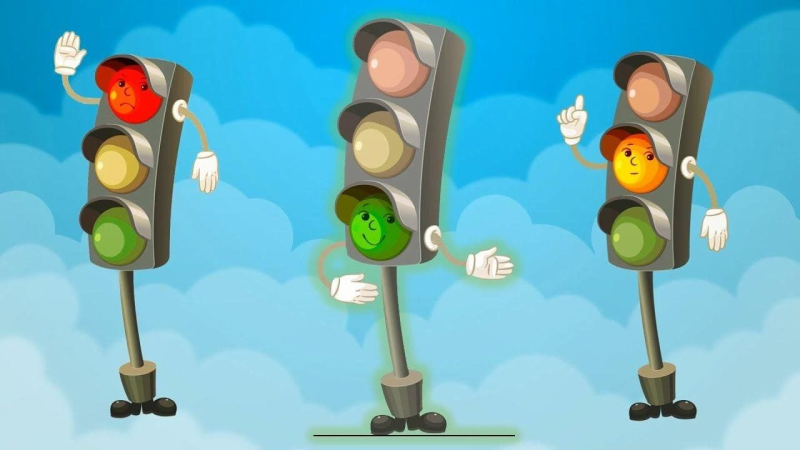 Светофор рисунок