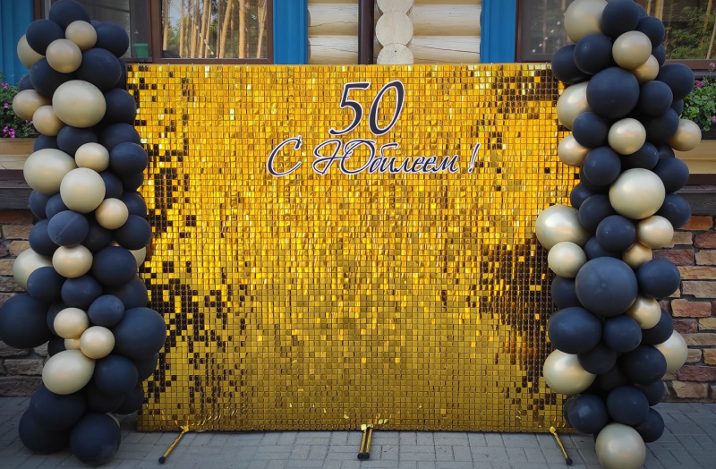 Баннер с шарами