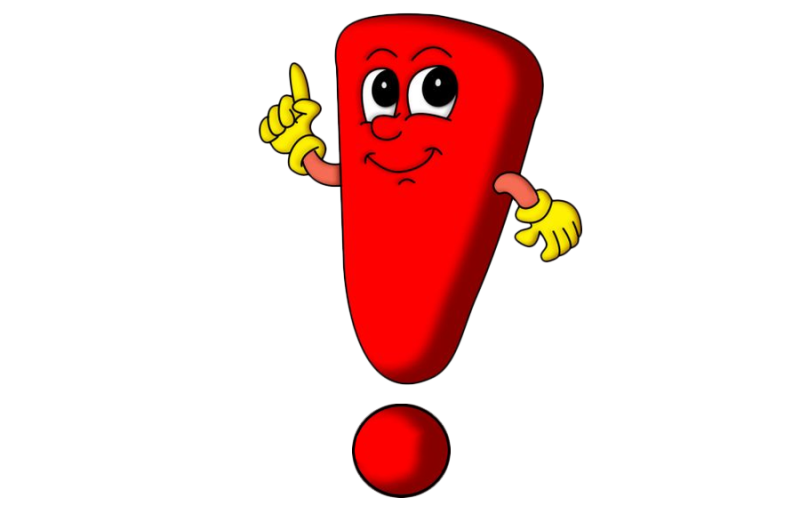 Красивый восклицательный знак