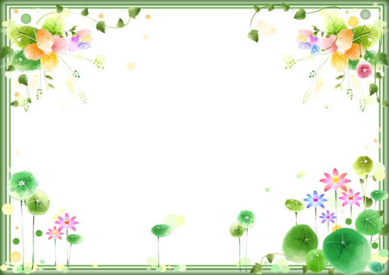 Красивые яркие рамки