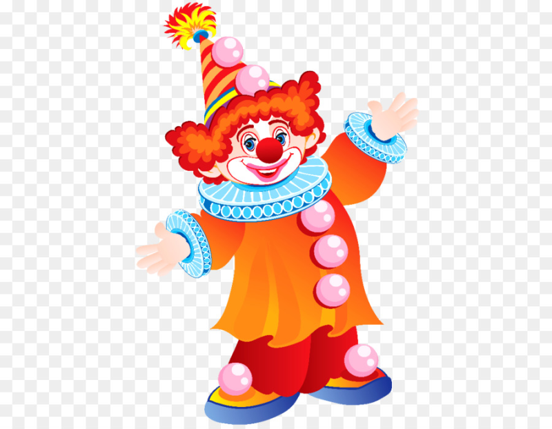 Клоун без фона