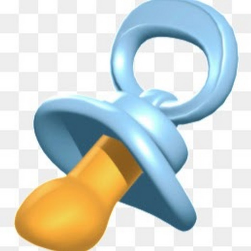 Пустышка на прозрачном фоне