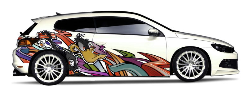 Виниловые наклейки на машину