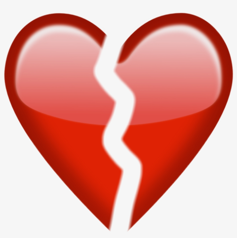 Разбитое сердечко эмодзи