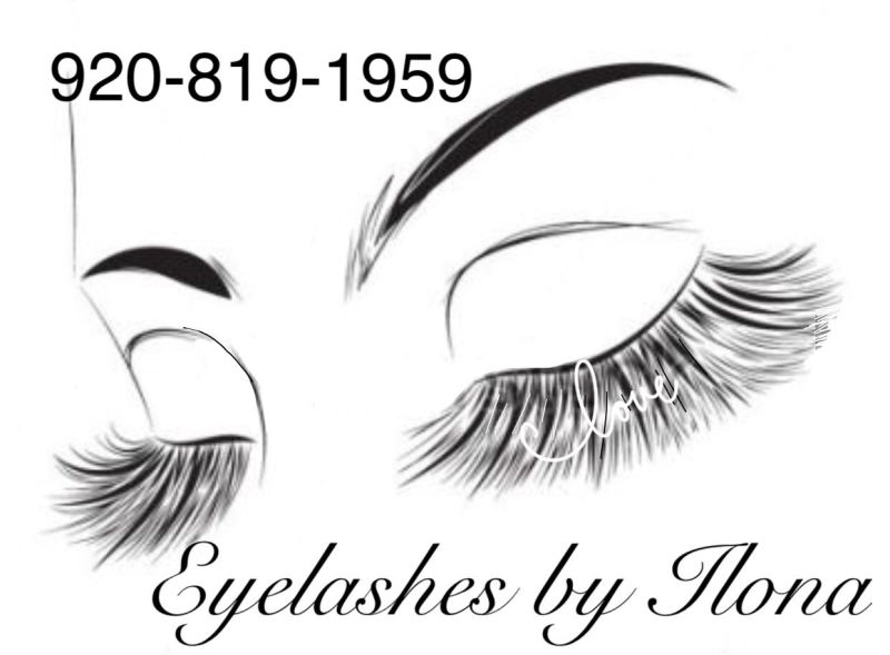 Векторный глаз с ресницами