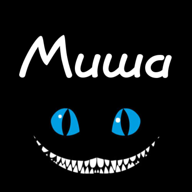 Миша надпись