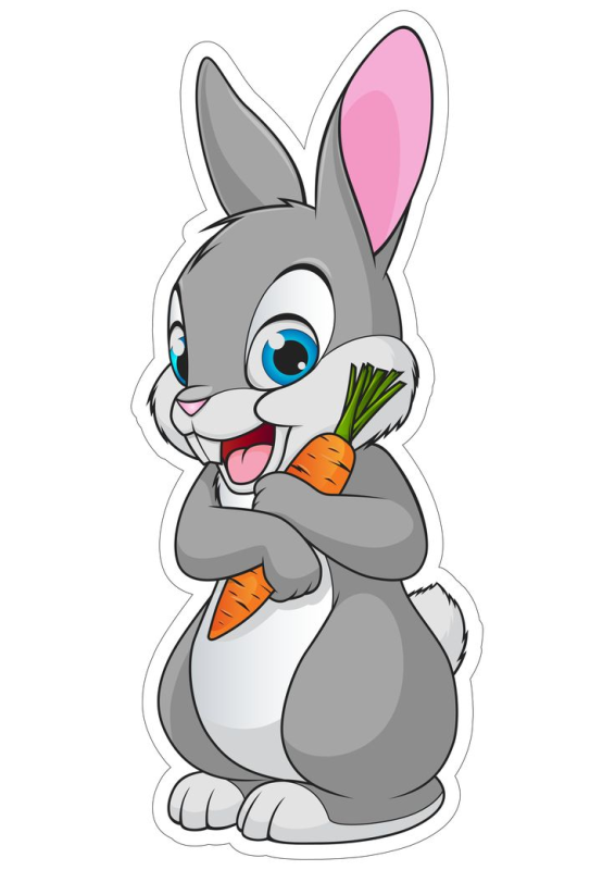 Зайчик для детей