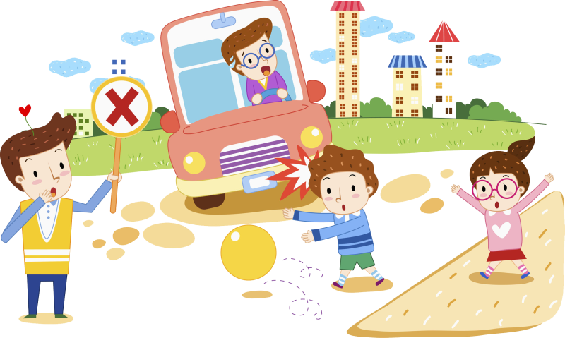 Дети на дороге