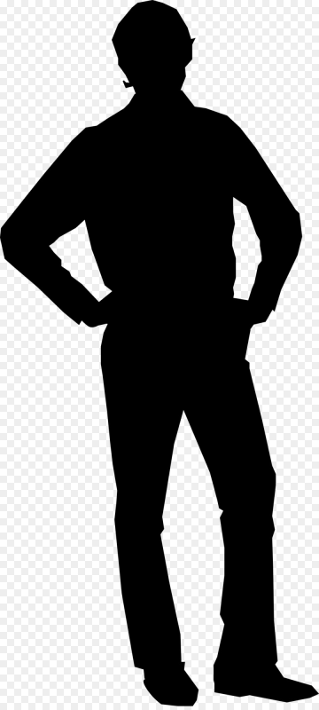 Силуэт человека