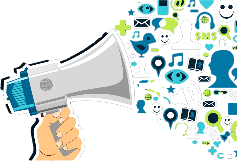 СМИ на белом фоне