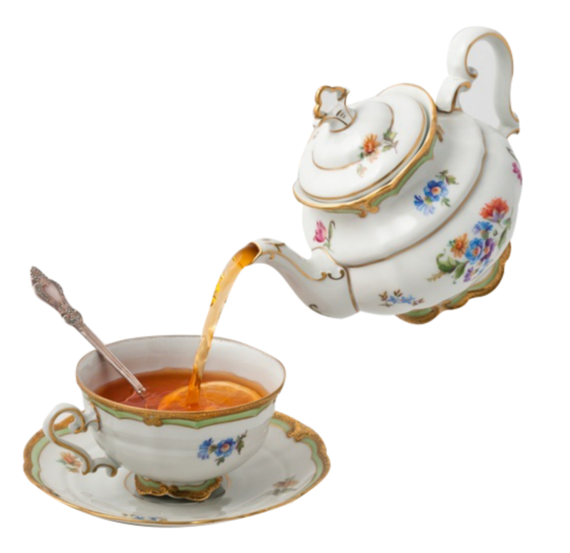 Китайский чайник и чашки