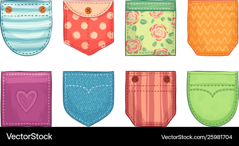 Карман нарисованный