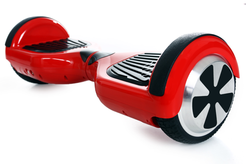 Гироскутер на прозрачном фоне