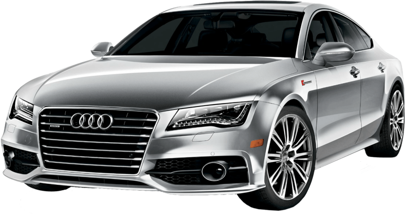Серебристая Ауди а8 новая