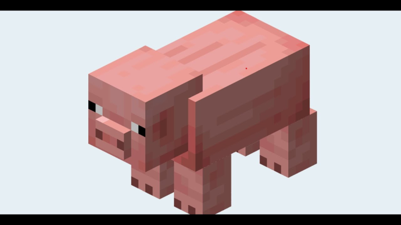 Свинья майнкрафт