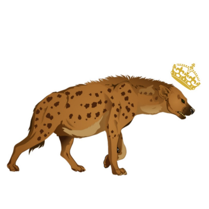 Гиена мультяшная